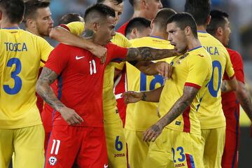 Chile visitó a Rumania en su último partido amistoso antes de Copa Confederaciones.