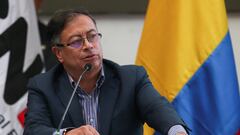 Colombia's President-elect Gustavo Petro speaks after receiving the credential as elected president from Colombia's National Electoral Council, in Bogota, Colombia June 23, 2022. REUTERS/Luisa Gonzalez