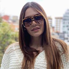 Lina Tejeiro y su reacción al escuchar a Andy Rivera