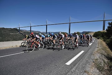 La séptima etapa entre Millau y Lavaur en imágenes