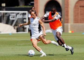 Modric y Rüdiger.
 