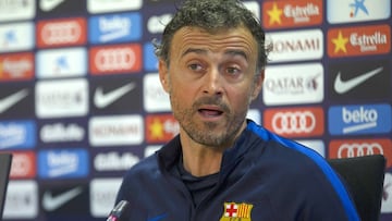 Luis Enrique: "Deberéis esperar a ver si pongo a Neymar..."