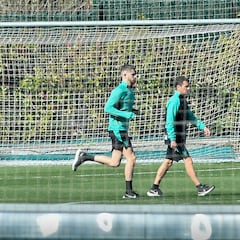 Sancet, que ha corrido, y Vivian, entre algodones en Lezama