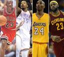 ¿Van a superar LeBron y Durant a Kobe Bryant y Michael Jordan?
