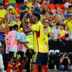 En imágenes: Así fue la victoria de Colombia ante Irak