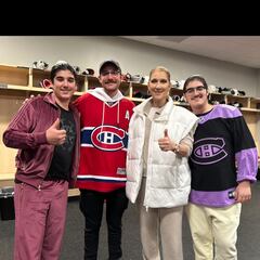 Céline Dion reappears in public after three-year absence