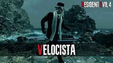 resident evil 4 remake logro trofeo velocista completar juego menos de 8 horas