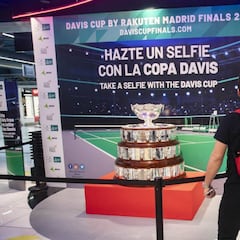 La Davis, en el World Duty Free del aeropuerto de Madrid