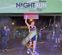 Fran Cabrera y Yurena Domínguez, primeros vencedores del Binter Night Run Series