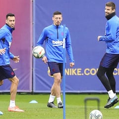 Busquets llega a tiempo a la última convocatoria del año