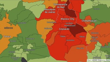 Mapa y casos de coronavirus en Ciudad de México por alcaldías hoy 14 de mayo