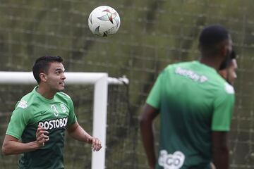 Atlético Nacional entrenó pensando en la segunda jornada de los cuadrangulares de la Liga BetPlay ante Deportivo Pereira.