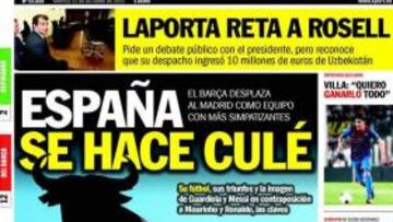 El Barcelona celebra feliz su encaje en España