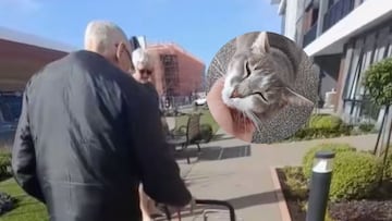 La hermosa amistad entre un jubilado de 93 años y su mascota que se ha hecho viral en redes por rutina diaria