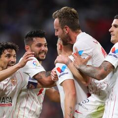 Aprobados y suspensos del Sevilla: Puntería contra el infortunio