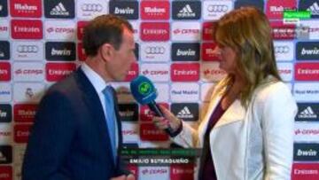 Butragueño: "¿Morata? Forma parte de la familia del Madrid"