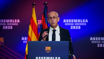 El tesorero del Barcelona, Ferran Olivé