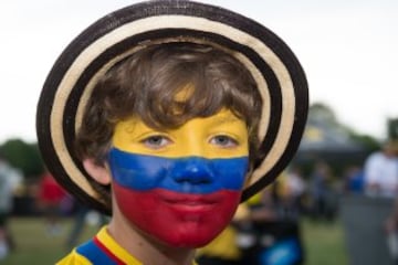 Color y belleza en la previa del duelo de Chile y los cafetaleros