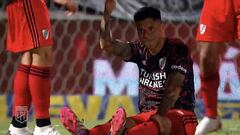 As&iacute; fue la luxaci&oacute;n de codo de Enzo Perez ante Platense