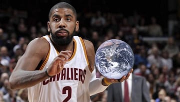 Kyrie Irving cree que la Tierra es plana.