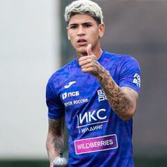 Jorge Carrascal marca su primer gol en Rusia