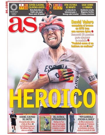 Las portadas de AS de julio