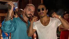 El artista colombiano J Balvin con Nusret