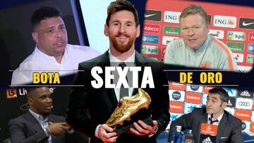 De Ronaldo a Eto'o: las figuras del fútbol se deshacen en elogios hacia Messi tras otra Bota de Oro