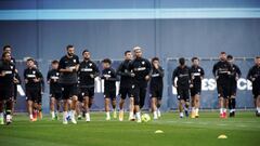 Entrenamiento del M&aacute;laga