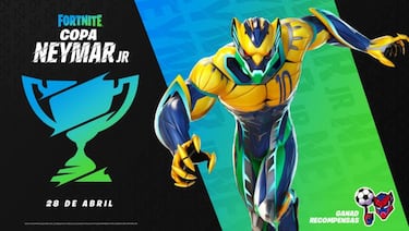 Fortnite: así es el skin Neymar Jr, disponible a partir del 27 de abril
