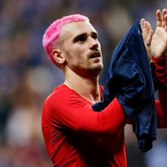 El motivo por el que Griezmann se tiñó el pelo de rosa