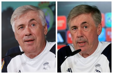El sorprendente cambio de look de Carlo Ancelotti