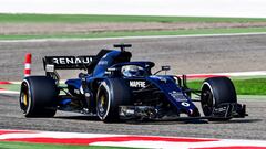 04/11/20 Fernando Alonso pilota el Renault RS18 hoy en el circuito de Bahr&eacute;in
 
 FOTOS.ENVIADAS.JESUS.BALSEIRO.