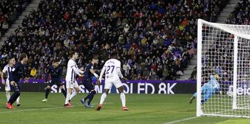 0-1. Nacho Fernández marcó el primer gol.