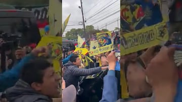 The Águilas fans showed up in Coapa to support Club América as they head to the 2023 Apertura final against Tigres in Monterrey.