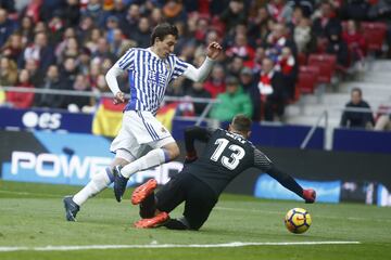 Atlético-Real Sociedad in images