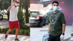 Las imágenes del estado físico de Suárez y Hazard que son de lo más comentado en redes