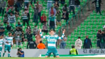 Santos Laguna venció a Necaxa en la jornada 10 del Guardianes 2021