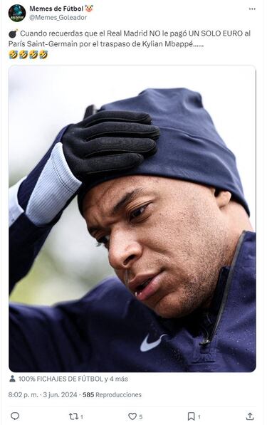 Los memes más divertidos del fichaje de Mbappé por el Real Madrid