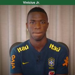 El test más personal de Vinicius: ¿Ronaldo Nazario o Cristiano?