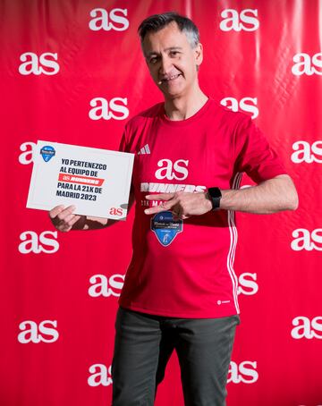 El equipo AS Runners para la media maratón de Madrid