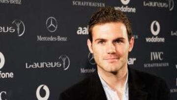 <b>PROTAGONISTA. </b>Mata participó en la presentación de la lista de candidatos a los Laureus.