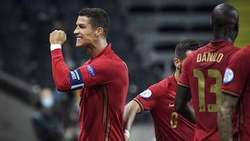 Cristiano Ronaldo llega a los 101 goles con Portugal.