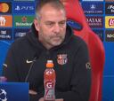 Rueda de prensa de Hansi Flick y Cubarsí, en directo: última hora del Benfica - Barça, en vivo