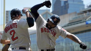 Xander Bogaerts est&aacute; jugando en plan MVP como parte del mejor ataque de la liga.