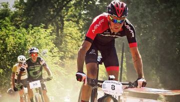 Pablo Rodríguez, del MMR Team, tercero en Andorra.