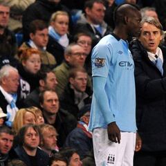 Mancini desea que Balotelli no acabe como el brasileño Adriano