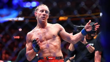 Paddy Pimblett tras su victoria ante Michael Chandler en el UFC 314.