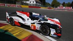 El Toyota de Alonso en las 6 Horas de Spa. 