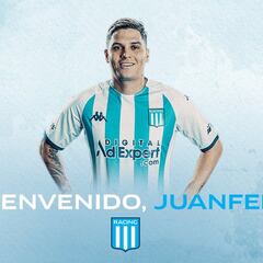 Juan Fernando Quintero es nuevo jugador de Racing